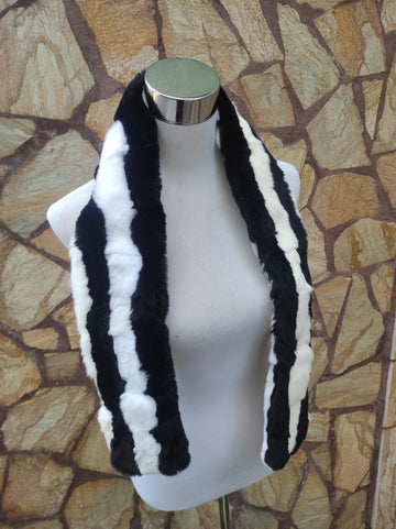 Fur scarves, fur scarf womens, rex rabbit fur scarf, fur collar